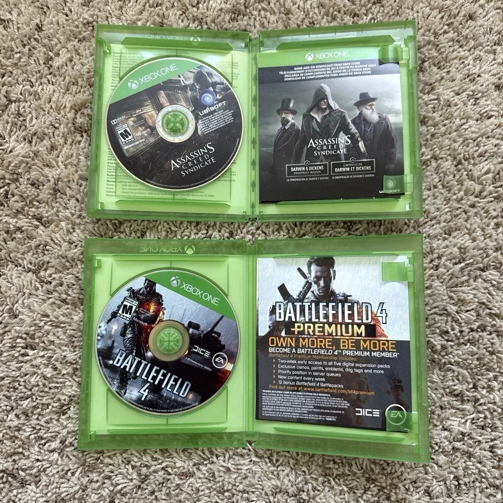 Xbox One Game Bundle Assassin's Creed Syndicate Limited Edition & Battlefield 4